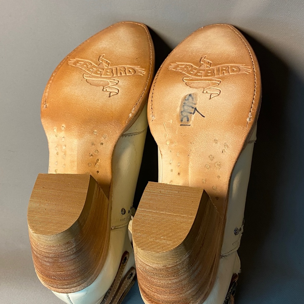 Freebird “Melody” Booties — Women US 9 — New, Handmade Leather - Picture 13 of 14
